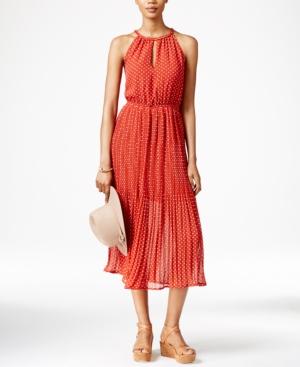 Maison Jules Polka-dot Midi Dress, Only At Macy's