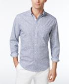Tommy Hilfiger Men's Custom-fit Ditsy Paisley-print Shirt