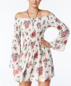American Rag Off-the-shoulder Floral Fit & Flare Dress, Only At Macy's