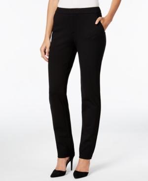 Charter Club Petite Slim-leg Ponte Pants, Only At Macy's