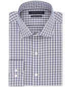 Tommy Hilfiger Men's Athletic Fit Th Flex Non-iron Performance Gingham Dress Shirt