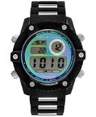 Sean John Men's Digital Two-tone Bracelet Watch 49x55mm 10026893