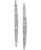 Effy Diamond Linear Drop Earrings (3/8 Ct. T.w.) In 14k White Gold