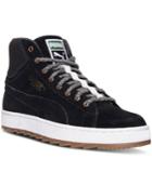 Puma Women's Suede Winterized Rugged Mid Casual Sneakers From Finish Line
