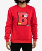 Black Pyramid Men's Big B Patched Crew Sweatshirt