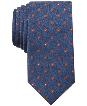 Bar Iii Men's Cheverly Neat Skinny Tie, Only At Macy's