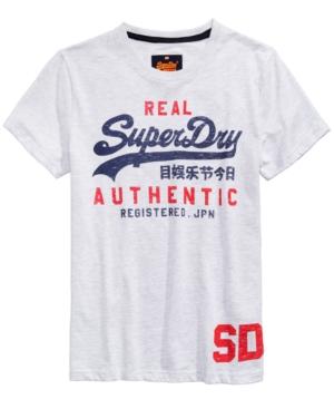 Superdry Men's Vintage Authentic Duo Logo-print T-shirt