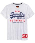 Superdry Men's Vintage Authentic Duo Logo-print T-shirt