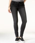 Rampage Juniors' Sophie Lace-up Super Skinny Jeans
