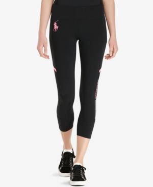 Polo Ralph Lauren Pink Pony Cropped Leggings