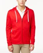 Club Room Men's Full-zip Fleece Hoodie, Created For Macy's