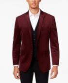 Inc International Concepts Men's Drew Classic-fit Velvet Blazer, Only At Macy's