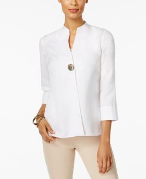 Jm Collection Single-button Jacket, Created For Macy's