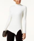 Inc International Concepts Ribbed Mock-neck Sweater, Created For Macy's
