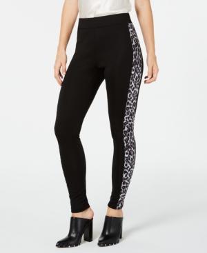 I.n.c. Leopard-print & Solid Leggings, Created For Macy's