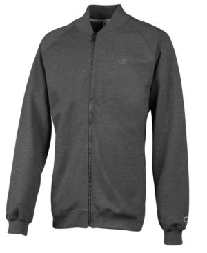 Champion Men's Powerblend Fleece Bomber Jacket, Created For Macys