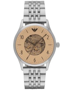 Emporio Armani Men's Automatic Beta Stainless Steel Bracelet Watch 41mm Ar1922