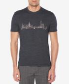 Original Penguin Men's Embroidered Skyline T-shirt