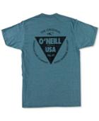 O'neill Men's Diver Premium Heathered Logo Pocket T-shirt