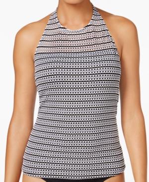 Anne Cole Crochet High-neck Tankini Top Women's Swimsuit
