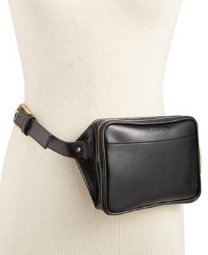 Calvin Klein Zip-top Leather Fanny Pack