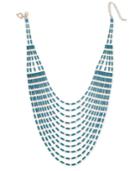 Thalia Sodi Gold-tone Beaded Multi-row Statement Necklace, 16 + 3 Extender, Created For Macy's