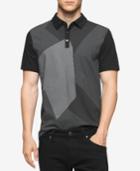 Calvin Klein Men's Geometric Colorblocked Polo