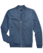 Rvca Men's Full-zip Bomber Sweatshirt