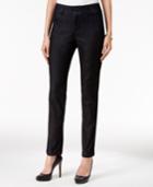 Charter Club Petite Tummy-control Skinny Ankle Pants, Only At Macy's