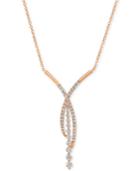 Le Vian Diamond Fancy 18 Statement Necklace (1-5/8 Ct. T.w.) In 14k Rose Gold