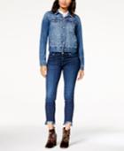 Hudson Jeans Colette Step-hem Skinny Jeans
