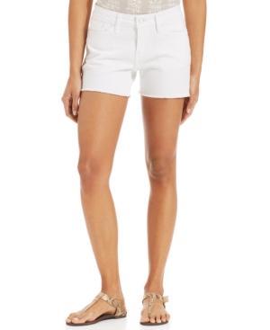 Levi's Denim Cut-off Shorts, White Reflection Wash