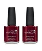 Creative Nail Design Vinylux Scarlet Letter Nail Polish Duo (two Items), 0.5-oz, From Purebeauty Salon & Spa