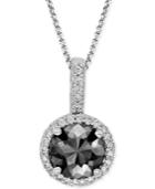Diamond Pendant Necklace (1 Ct. T.w.) In 14k Yellow, White Or Rose Gold