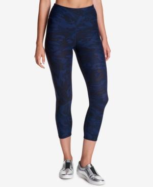 Dkny Sport Printed Athletic Leggings