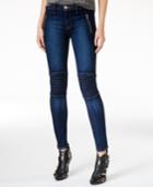 Hudson Jeans Stark Moto Civilian Wash Skinny Jeans