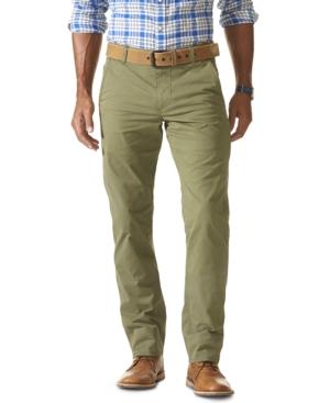 Dockers D1 Slim Fit Alpha Khaki On-the-go Flat Front Pants