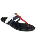 Tommy Hilfiger Delight Flat Thong Slip-on Sandals Women's Shoes