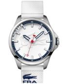 Lacoste Men's Capbreton White Silicone Strap Watch 46mm 2010841