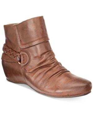 Bare Traps Sana Hidden-wedge Booties Women's Shoes