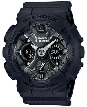 G-shock Women's Analog-digital Black Resin Strap Watch 46mm Gmas120mf-1a