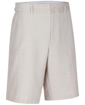 Greg Norman For Tasso Elba Men's Keller Classic-fit Plaid Performance Shorts, Only At Macy's