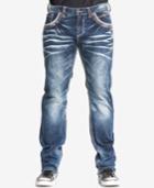 Affliction Men's Blake Fleur Relaxed Straight-fit Jeans