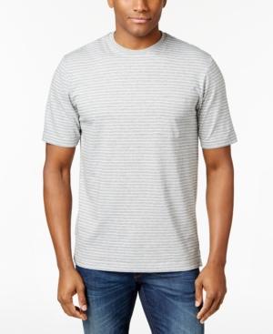 Weatherproof Vintage Men's Heathered Striped T-shirt, Only At Macy's