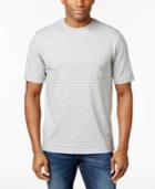 Weatherproof Vintage Men's Heathered Striped T-shirt, Only At Macy's