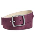Inc International Concepts Faux-suede Belt, Created For Macy's