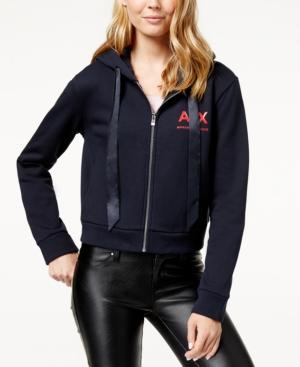 Armani Exchange Zip-front Sweatshirt Hoodie