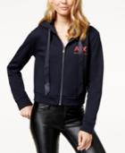 Armani Exchange Zip-front Sweatshirt Hoodie