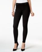 Style & Co Twill Pull-on Leggings, Only At Macy's