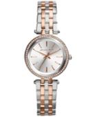 Michael Kors Women's Petite Darci Two-tone Stainless Steel Bracelet Watch 26mm Mk3298